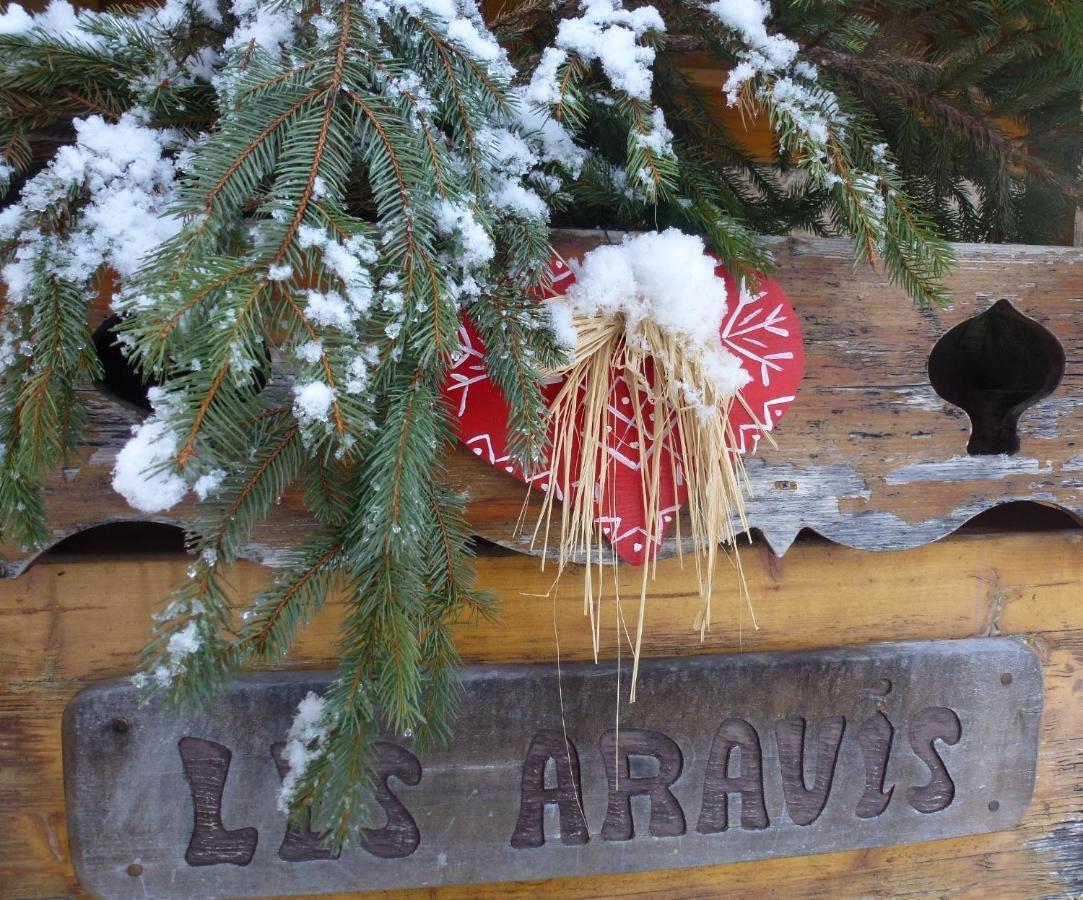 "Chalet Les Aravis" Chalet Et Appartements 大博尔南 外观 照片