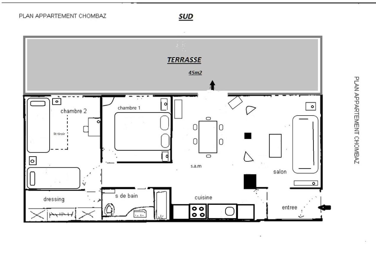 "Chalet Les Aravis" Chalet Et Appartements 大博尔南 外观 照片