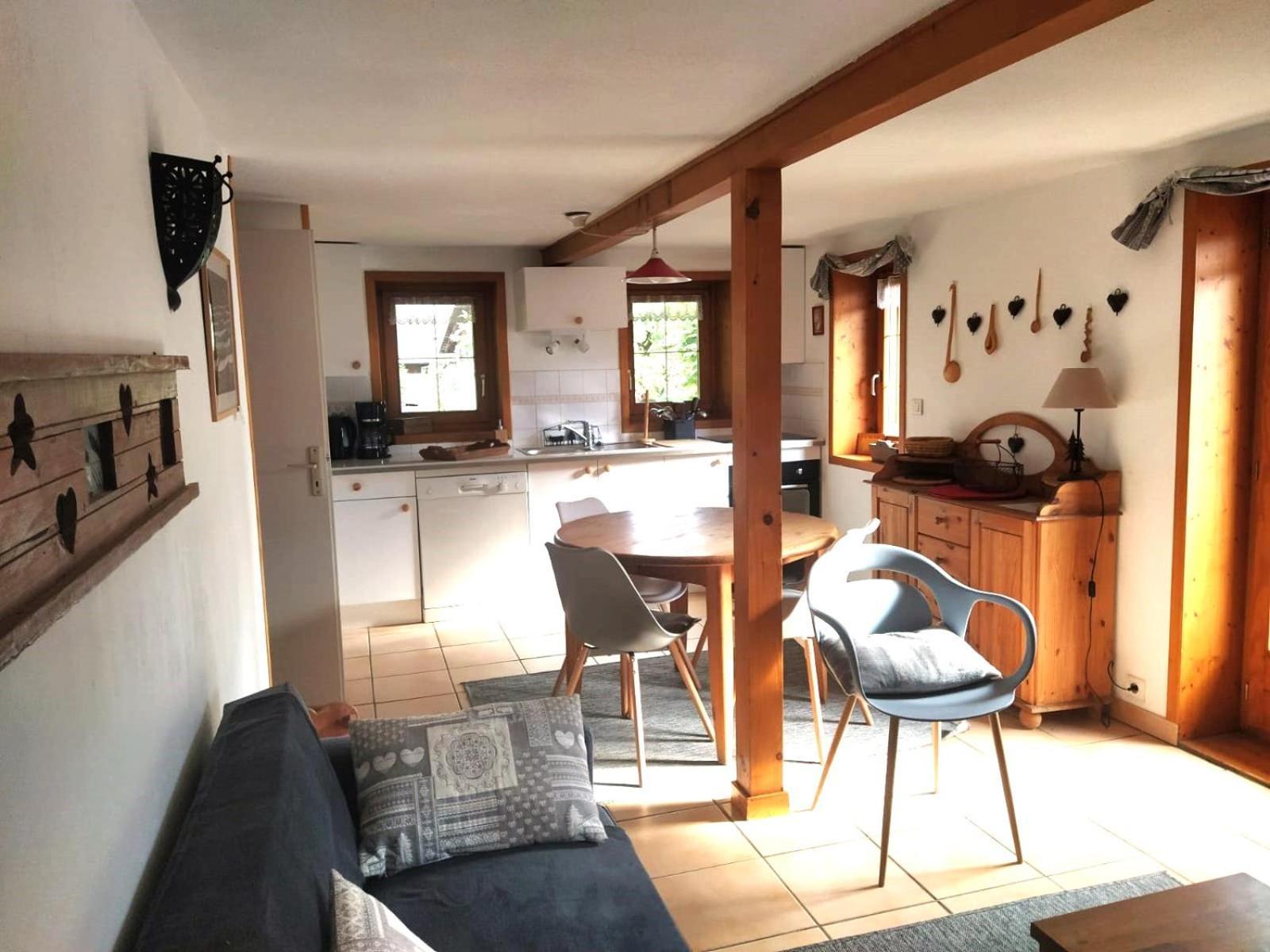 "Chalet Les Aravis" Chalet Et Appartements 大博尔南 外观 照片