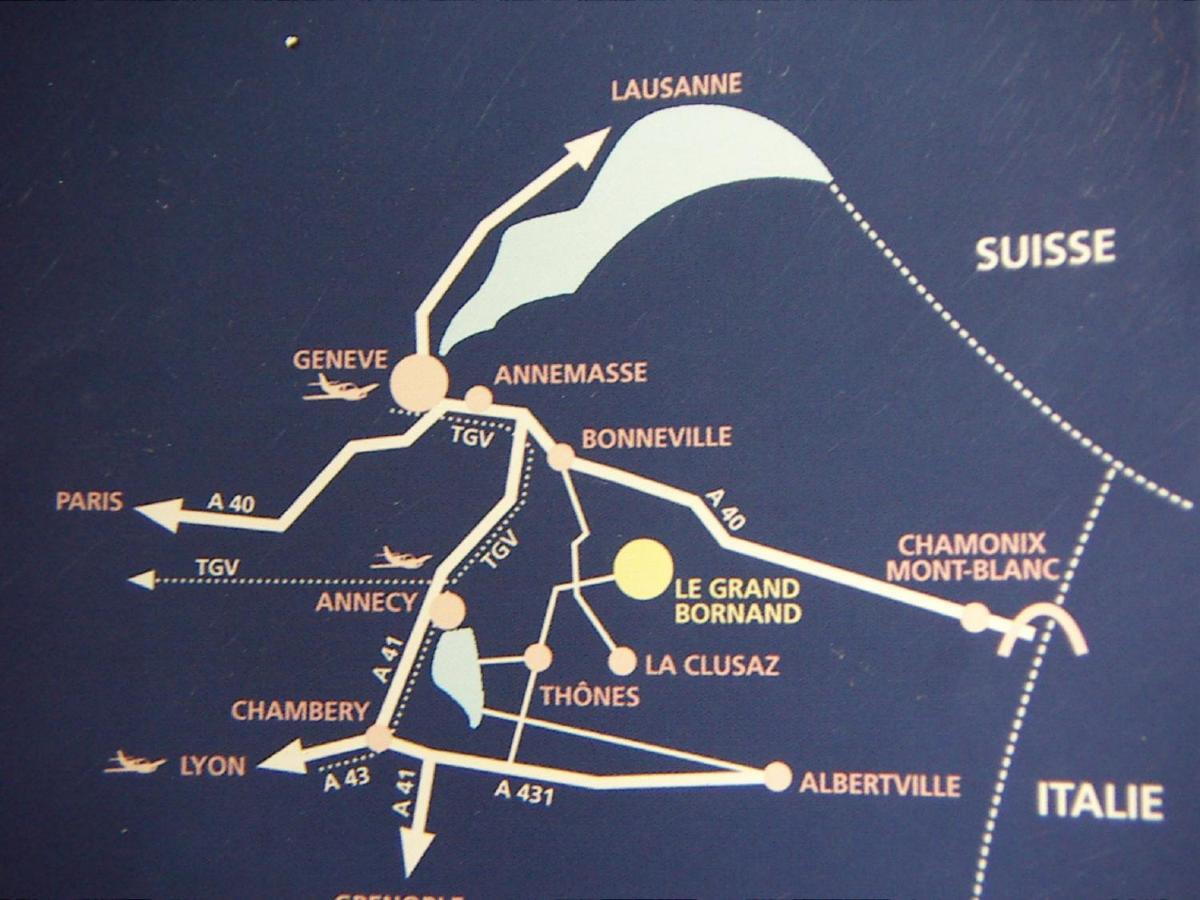 "Chalet Les Aravis" Chalet Et Appartements 大博尔南 外观 照片